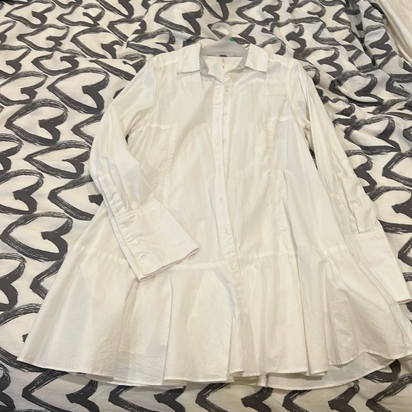 Free People All for You Shirt Dress - Picture 2 of 3